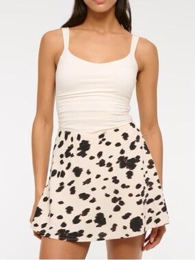 Abercrombie Cow Print Skort